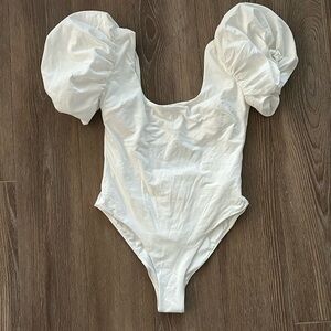 Zara white Swimsuit